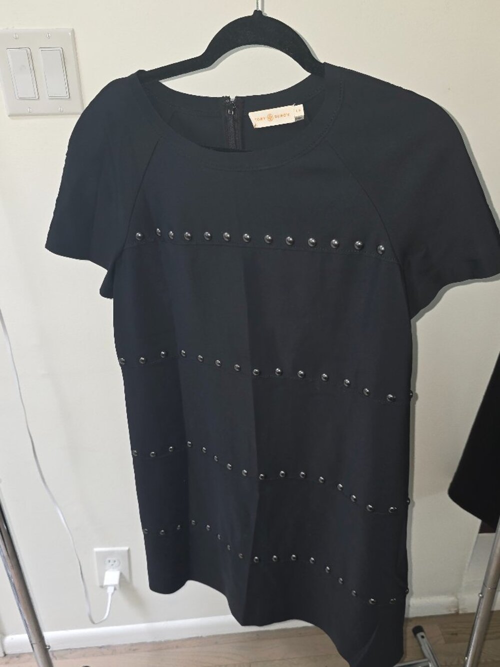 Tory Burch black studded dress